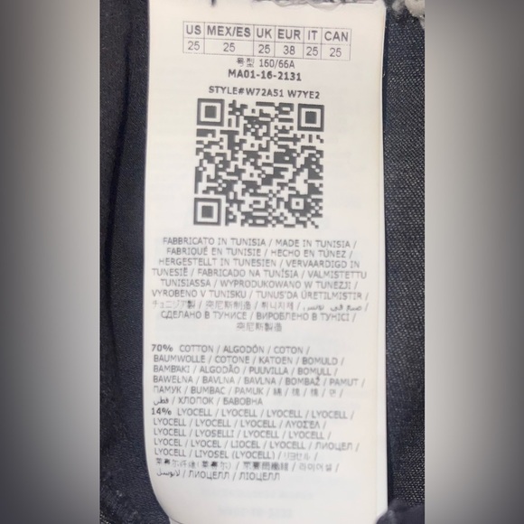 Sold ❌Vintage 90s Guess skinny high rise denim stretchy size 38 - Picture 7 of 7